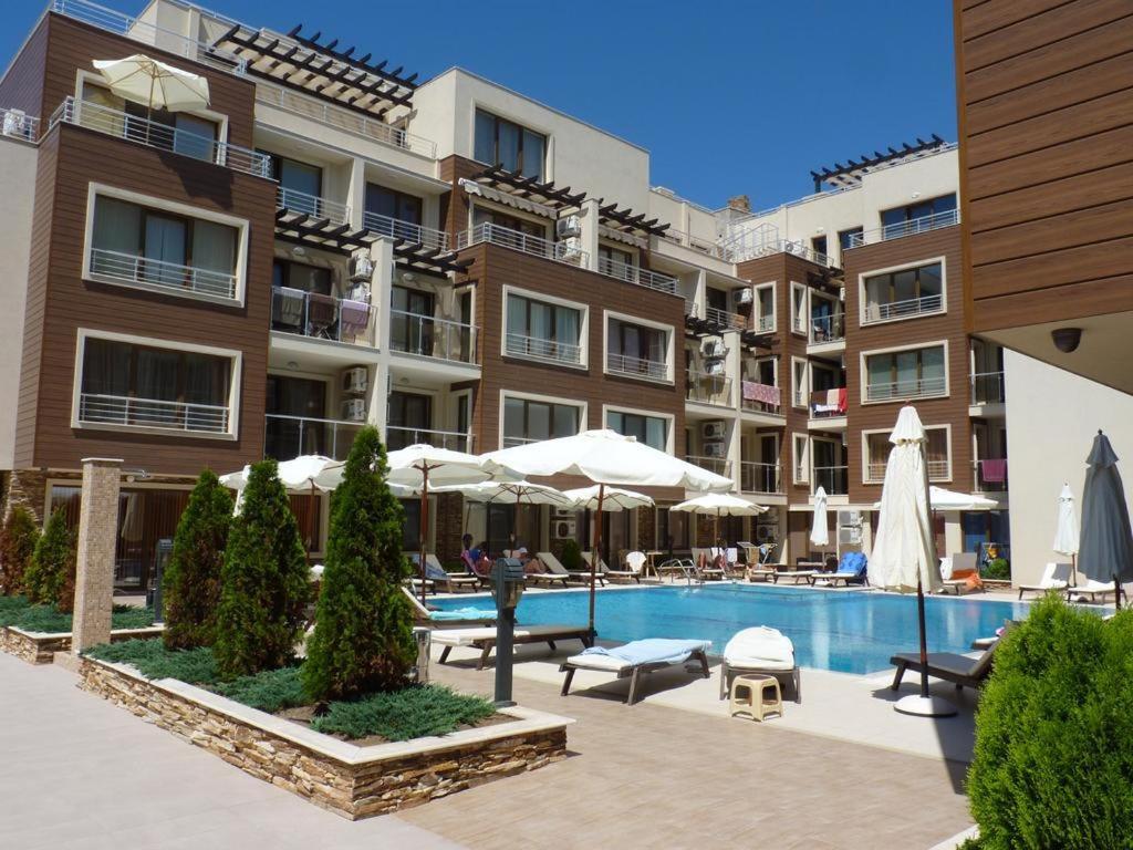 Apartman Horizont II - Side Sea View Sozopol Exteriör bild