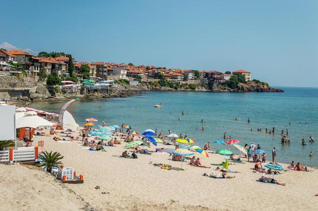 Apartman Horizont II - Side Sea View Sozopol Exteriör bild